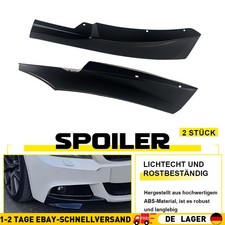 Für BMW 3er E90 E91 Limousine Touring Facelift Spoiler Ecken Flaps Spoilerlippe