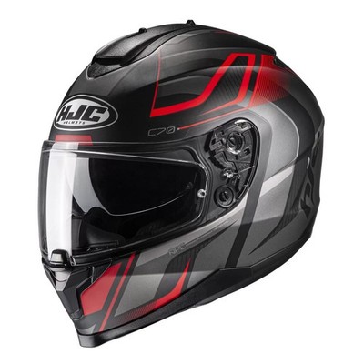 HJC C70 Lantic MC1 Full Face Helmet Size S Red