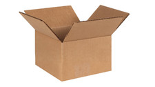 50 6x4x3" Corrugated Kraft Cardboard Cartons Shipping Packing Box Boxes