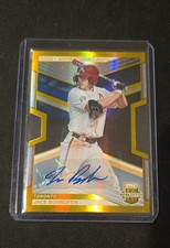 2023 Panini Elite Extra Edition - Jace Bohrofen #104 Aspirations Gold Die-Cut...
