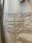 Longaberger Homestead Jacket Tan w/Summertime Stripe Accents Size 2X — photo 5