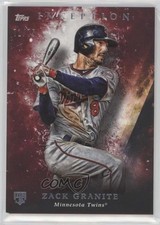 2018 Topps Inception Red 71/75 Zack Granite #67 0yr7