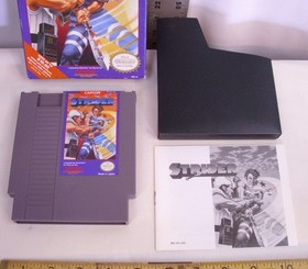 NINTENDO NES CAPCOM STRIDER GAME 1989 BOXED
