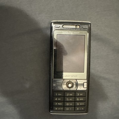 Sony Ericsson Cyber-shot K800i Handy (Orange) - Schwarz