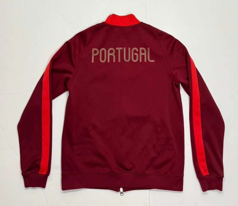 Portugal Nike Fútbol Fútbol 1914 2014 Copa Mundial 100 Años Cremallera Completa Chaqueta Hombre M Foto 2 de 4
