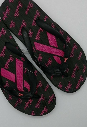 Flip Flops Comfy Classic Women Pink Size 7 HOPE FAITH Joy - Picture 6 of 12
