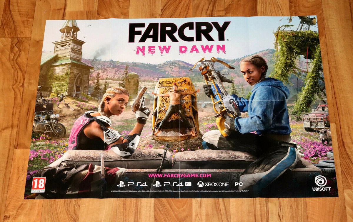 Dawn Xbox Video Game Cry Rare | Poster eBay Far New PS4 Ubisoft One 59x84cm Promo