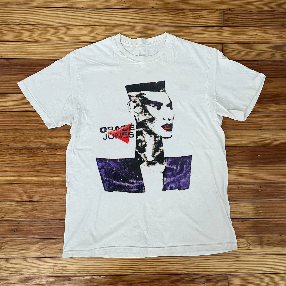Grace Jones \" LIFE\" promo Tシャツ L grace jones shirt products for sale | eBay ミュージシャン