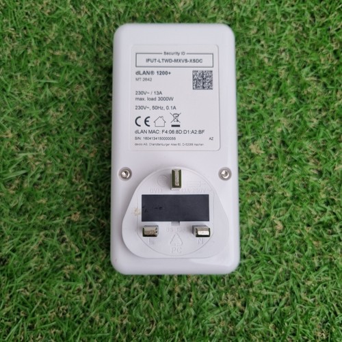 1x Single Devolo dLAN 1200+ Ethernet Powerline Adapter Extender MT 2642 Unit - Photo 2/4