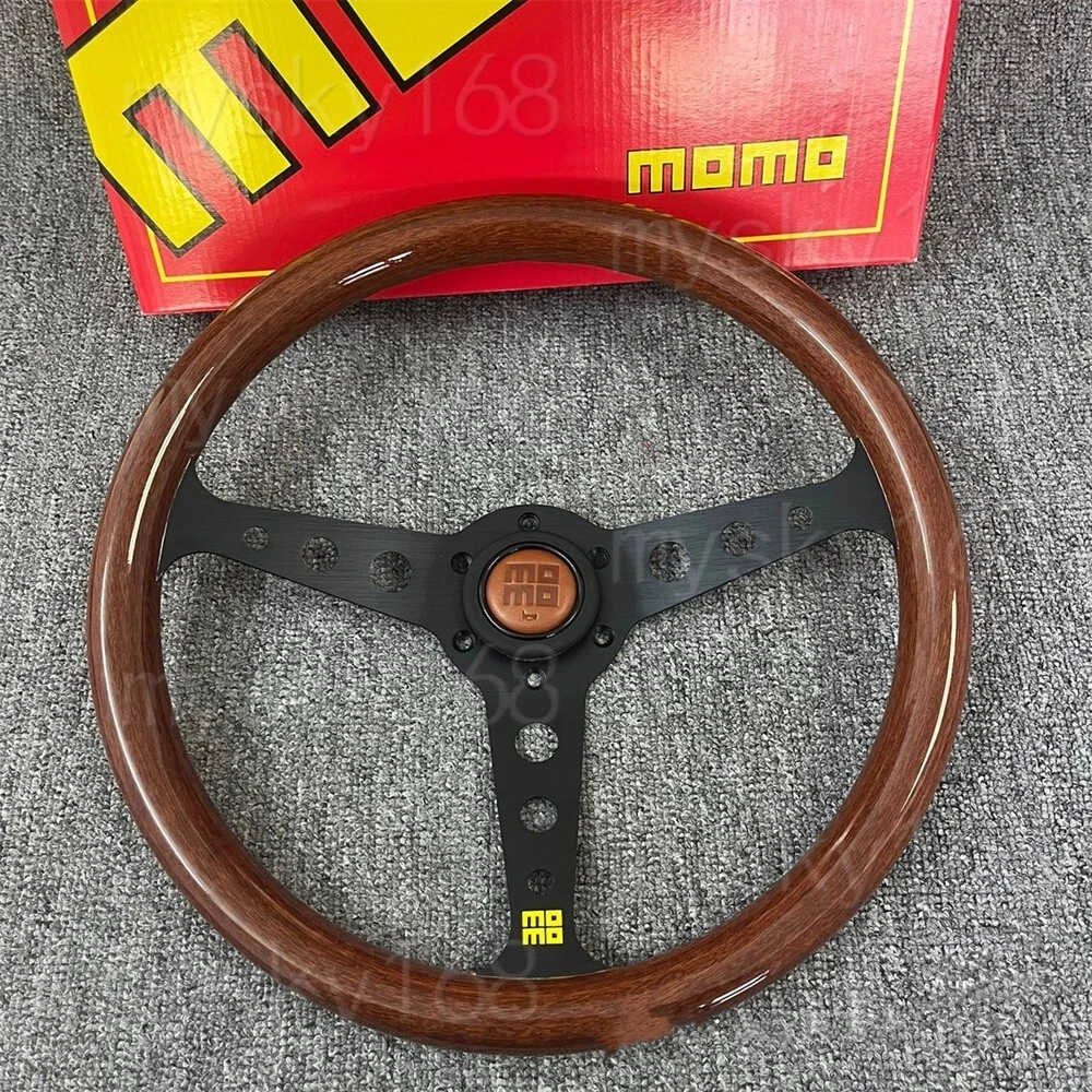 MOMO Steering Wheel HERITAGE MOD.07 WOOD 340MM 14 inch | eBay