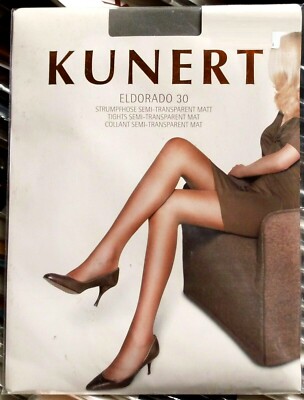 Kunert Eldorado 30 tights transparent matte size I 38-40 graphite