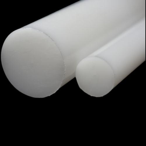 HDPE ROD NATURAL / WHITE (60mm) Diameter x 245mm Long (Engineering