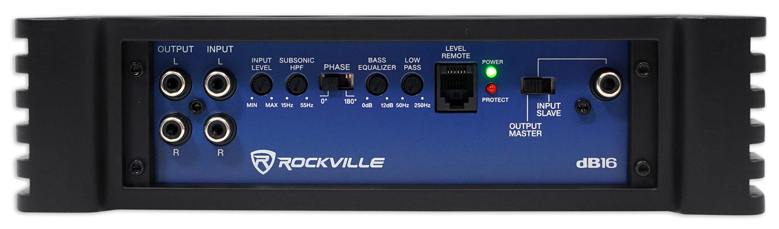 Rockville dB16 8000 Вт Пиковый 2000 Вт Среднеквадратичный Монофонический усилитель на 2 Ом Комплект усилителей