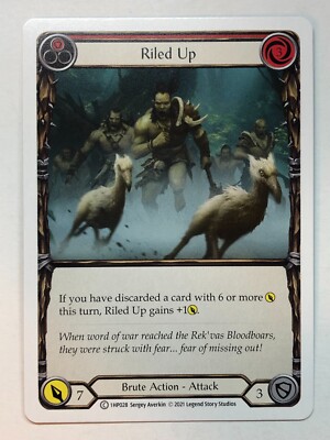 Flesh And Blood History Pack Vol.1 Riled Up (Red) 1HP028 NM/M