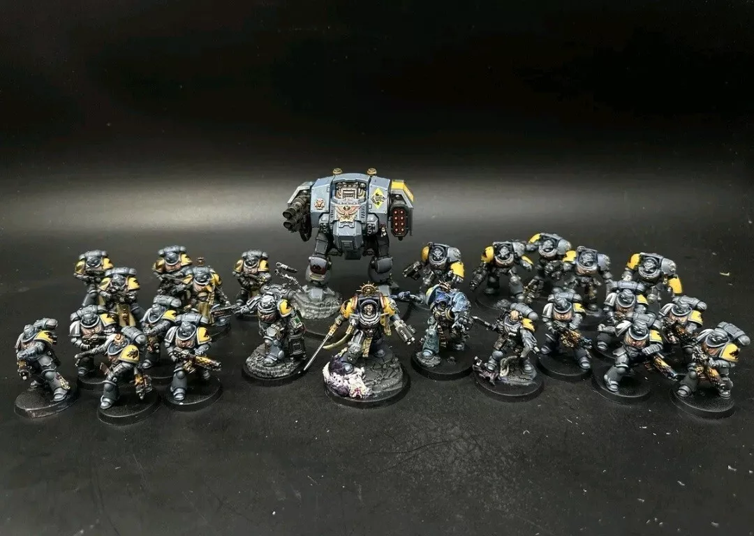 Space Wolves Army Leviathan Space Marine Half Pro Painted