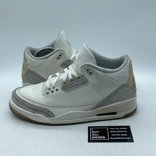 Size 10.5 - Air Jordan 3 Retro Craft Ivory/Gr...