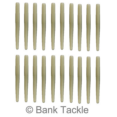 Anti Tangle Sleeves Translucent Green 35mm Carp Fishing Tackle Terminal (JA4)