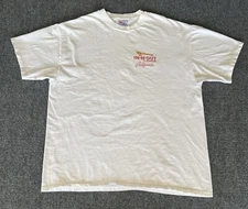 In N Out VTG 1998 T Shirt White 50th Anniversary Woody Graphic Fast Food 