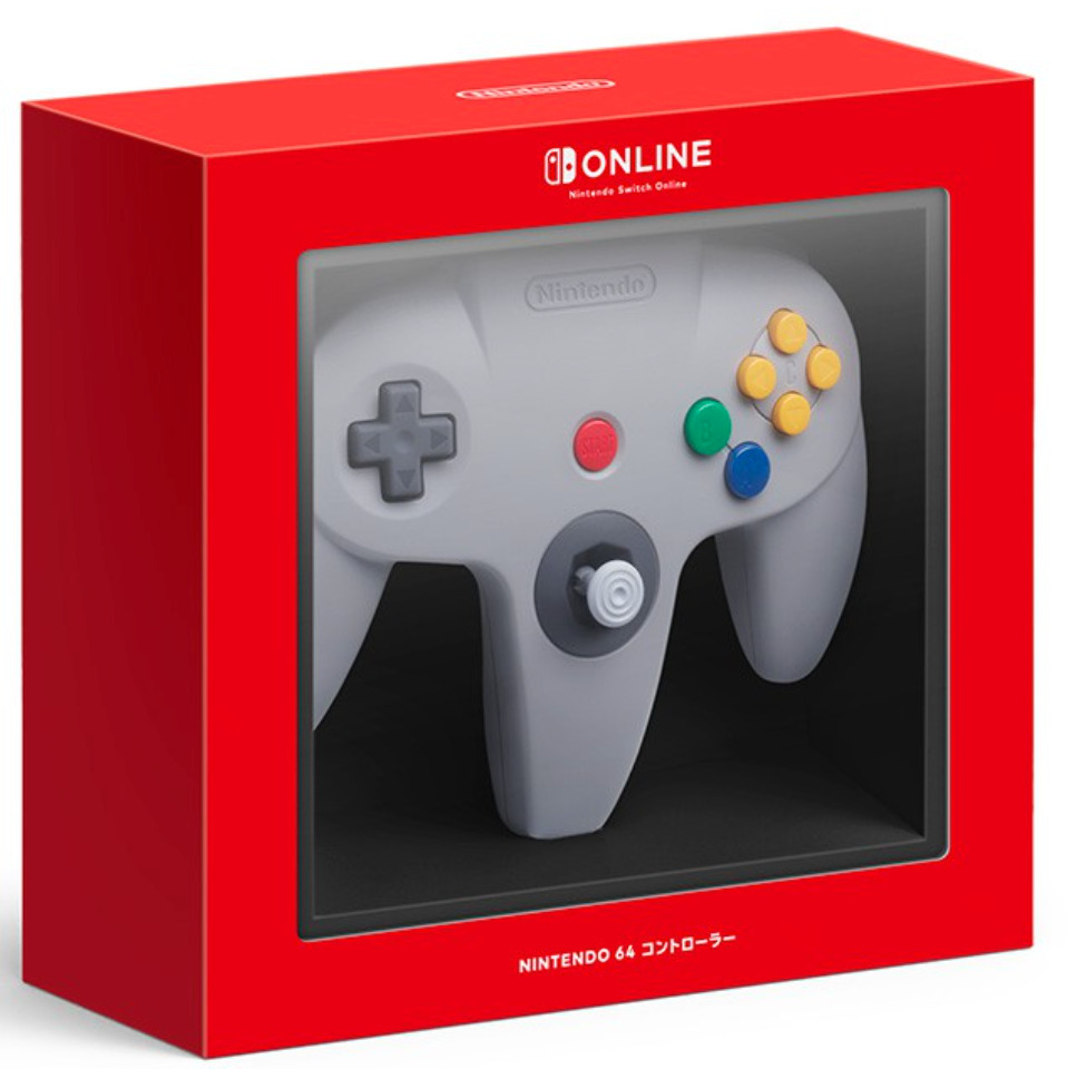 Nintendo Switch Online Limited 64 N64 Controller Gray Wireless from Japan