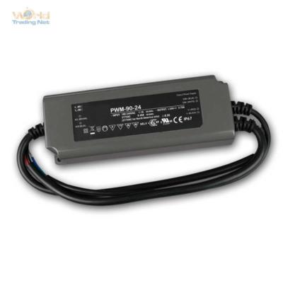 LED Trafo 24V DC 3,75A 90W IP67, Transformator dimmbar, Vorschaltgerät 24 Volt