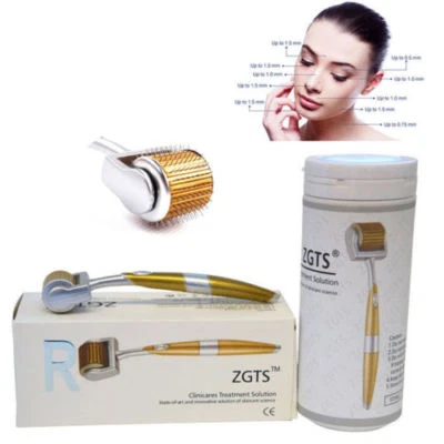 ZGTS MicroNeedling TITAN Derma Roller gegen Anti-Aging/Akne/ Unreine Haut/Cellulites