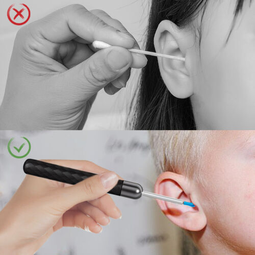 9Pcs Removal Ear Spoon Tip Reusable Soft Silicone Cleaner Replacement - Picture 9 of 10