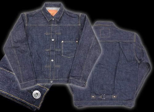 Samurai Jeans S0555VX 17oz Zero Selvedge Denim Jacket Size38-46 Japan - Picture 6 of 10