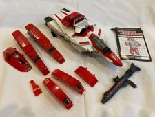 Transformador Jetfire G1 - Transformador Vintage Años 80 - ¡Casi COMPLETO!