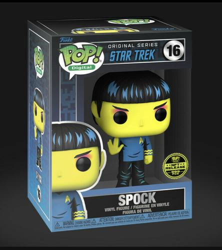 Funko Pop! Star Trek Black Light Spock 