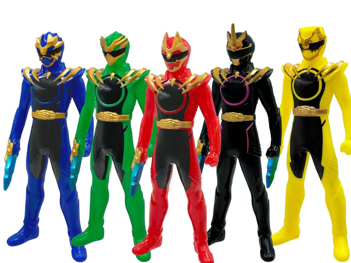 No.1 Sentai Gozyuger 5.1 inc Soft Vinyl Figure Complete