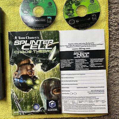 Tom Clancy's Splinter Cell: Chaos Theory (Nintendo GameCube) Complete Very  Good 8888152149