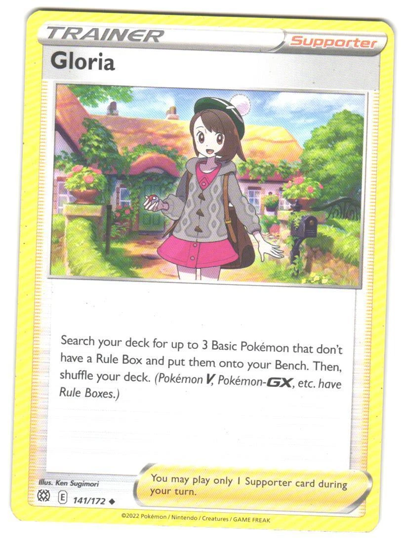 gloria pokemon card value Pokémon TCG Cards for sale style setup or your main portfolio Gloria 141/172 - Brilliant Stars