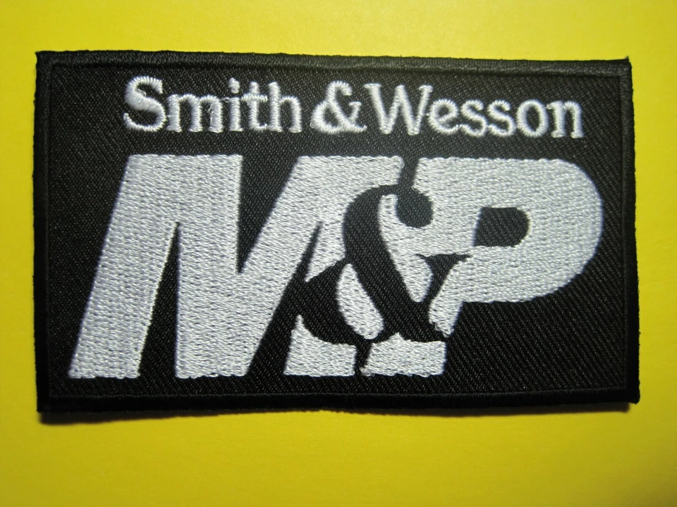 SMITH & WESSON M&P PATCH FOR VEST, SHIRT, JACKET, HAT, GUN CASE. IRON or SEW ON
