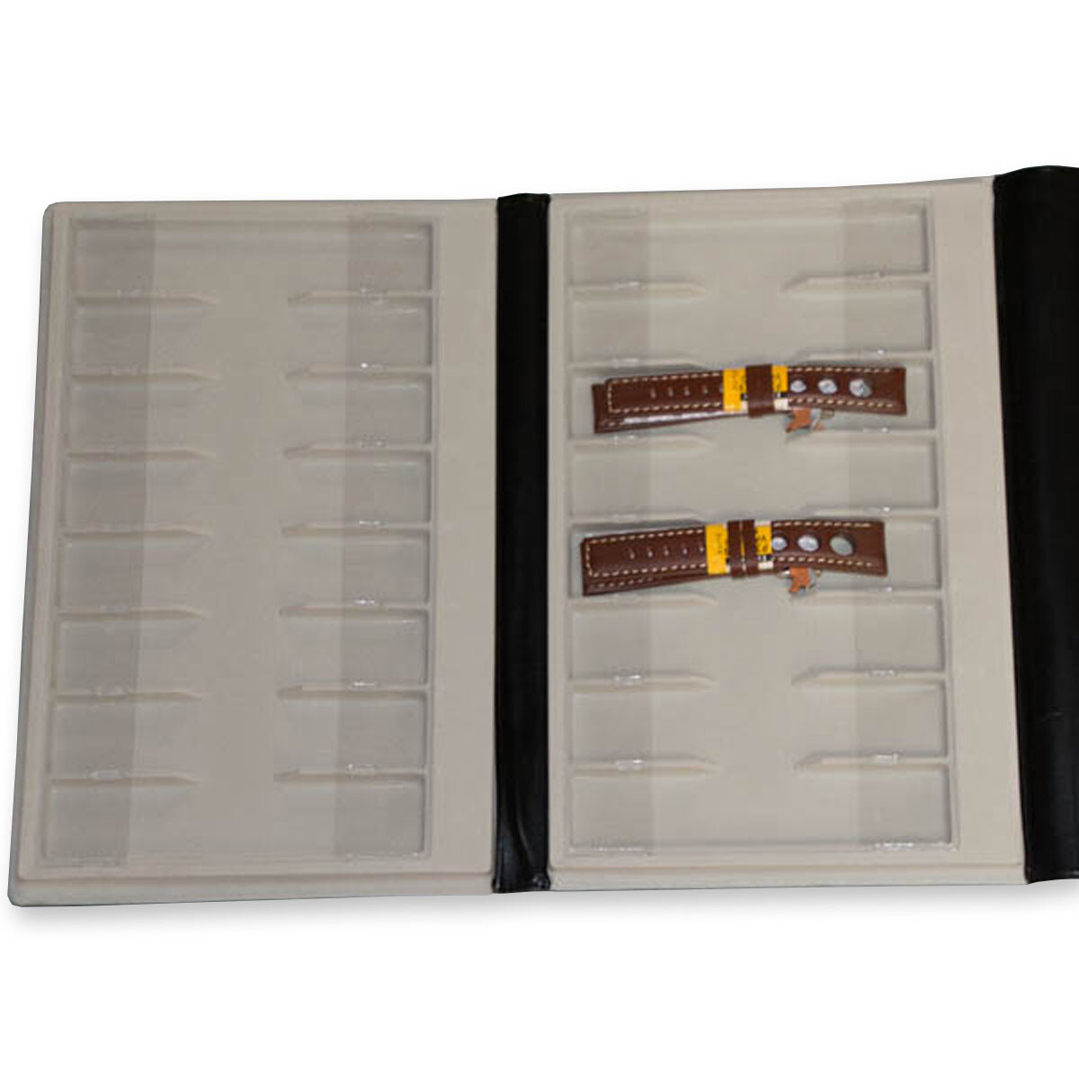 Watch strap storage selling presentation folding box container display