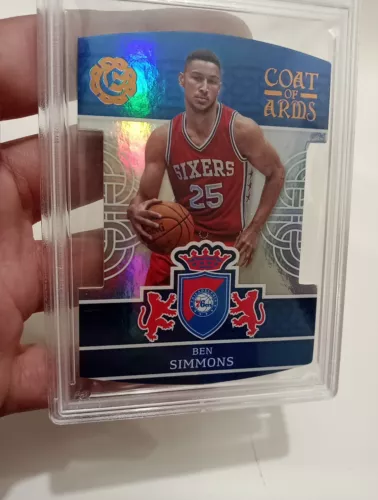 PSA 9 *Mislabel*  Ben Simmons Coat Of Arms RC 2016-17 Panini Excalibur #41