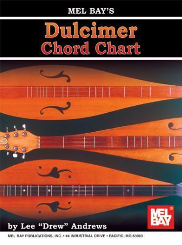 Dulcimer Chord Chart by Lee Drew Andrews (2007, Sheet Map, Folded)