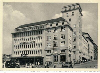 AK S/W PFORZHEIM - LEOPOLDPLATZ - INDUSTRIEHAUS - ROXY - BANK - 1961 GELAUFEN!