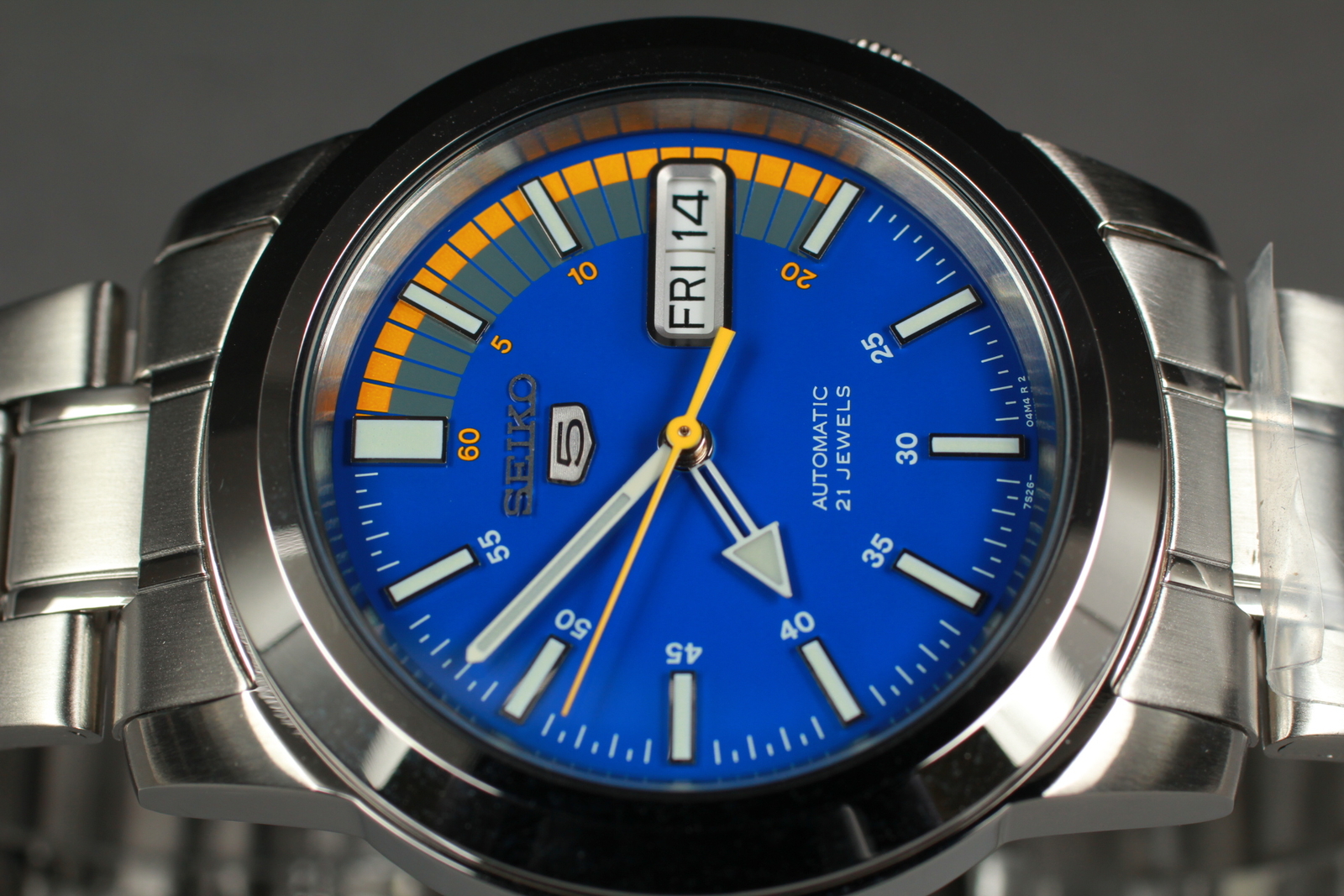 [Top MINT] Seiko 5 SNKK27 Automatic Blue Dial Stainless Steel Watch