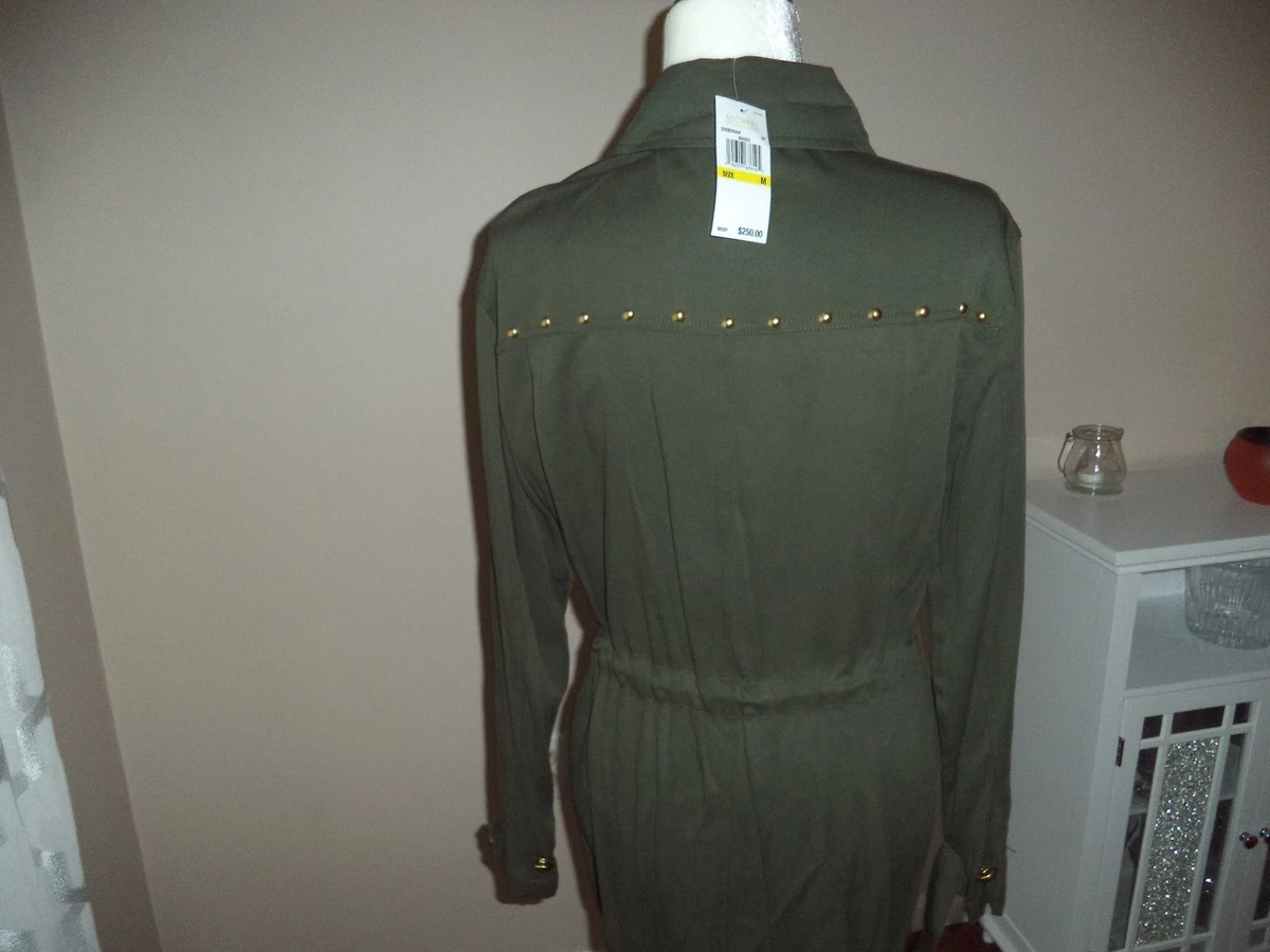Michael kors ivy green jacket sales
