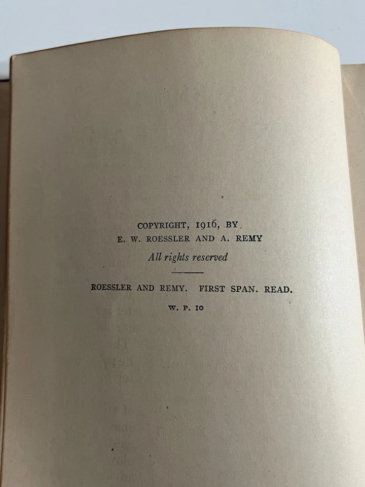 A First Spanish Reader 1916 Roessler & Remy Illustrated & Music ~Antique Book VG - Image 3 of 4
