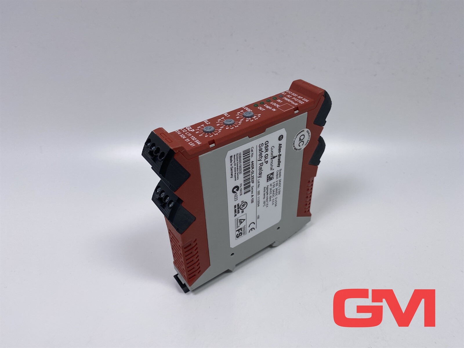Allen-Bradley Safety Relay 440R-GL2S2P Relay PN-164236 GSR GLP Series A 100