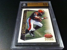Corey Dillon Bengals Patriots 1997 Topps Stars Rookie BGS 9.5 Gem Mint