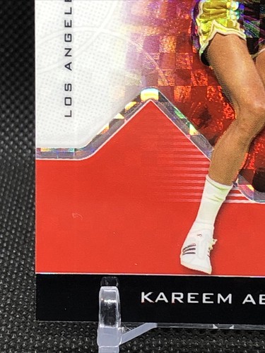 2004-05 Topps Finest Red X-Fractor #140 Kareem Abdul-Jabbar #69/99 come nuovo ๐ - Foto 3 di 12