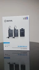 BOYA - Dual-Channel Digital Wireless Microphone Kit 2.4Ghz - NEW, NEVER USED