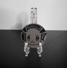 Pokemon TCG - Eevee JUMBO Coin - Authentic - Silver