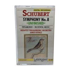 Schubert Symphony No. 8 "Unfinished" Rosamunde - 1988 - Cassette Tape - VINTAGE