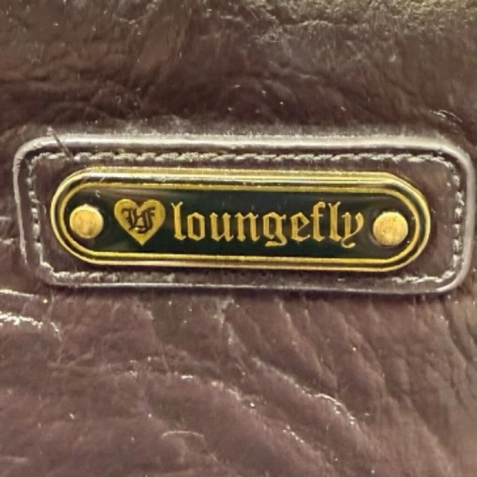 Сумка через плечо Loungefly вышитая сова с сердечком глазами регулируемый ремень - Изображение 3 из 4