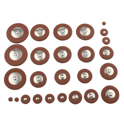 26 Stck./Set Ersatz Altsaxophon Pads für Saxophon Sax Zubehör