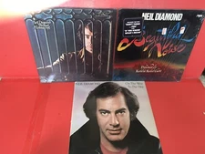 Lot of 3 Neil Diamond Albums - See Item Description for details
