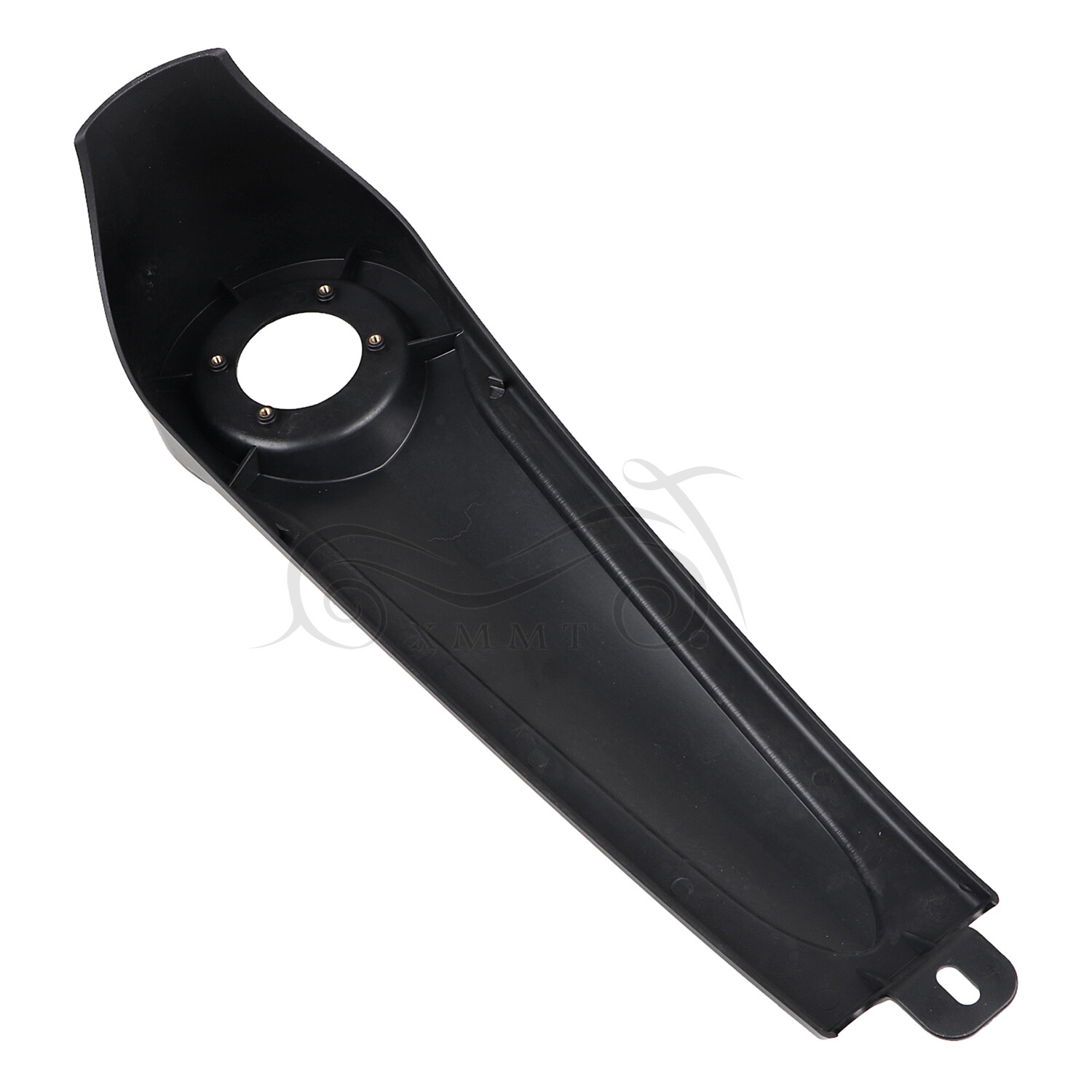 Vivid Gloss Black Aluminum Gas Tank Dash Insert For Harley Touring Models (1987-2007)